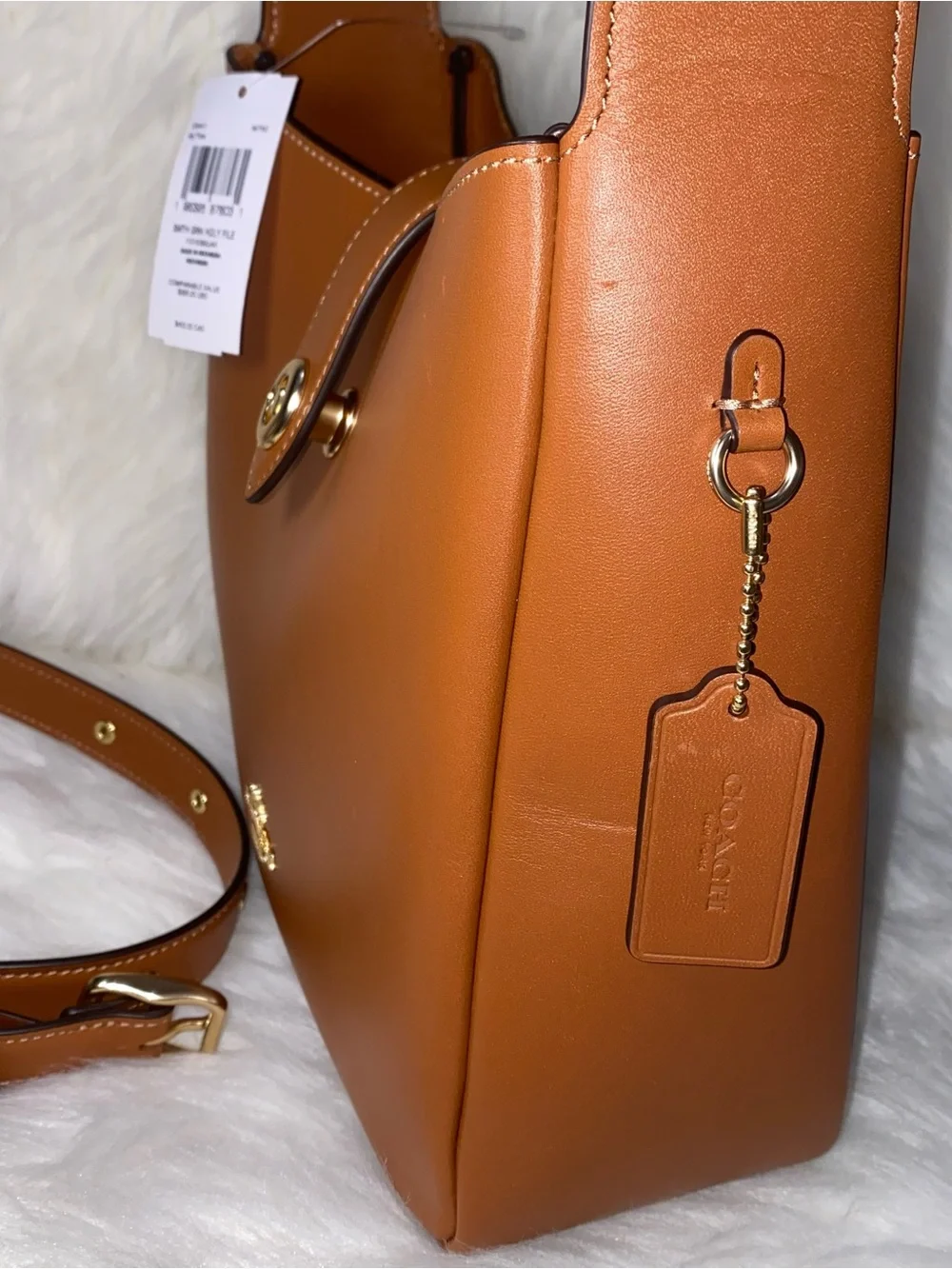 Coach leather purse Hadley Convertible Crossbody New with tags